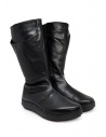 Trippen Hollow black boots for woman buy online HOLLOW F SAT BLK-SAT