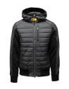 Parajumpers Gordon black sweatshirt-down hooded jacket buy online PMHYBFP01 GORDON BLACK 541