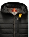 Parajumpers Gordon black sweatshirt-down hooded jacket price PMHYBFP01 GORDON BLACK 541 shop online