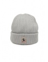 Parajumpers Rib Hat in grey wool buy online PAACCHA02 RIB HAT LUNAR ROCK 778