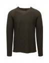 Label Under Construction Flat Seams dark grey pullover buy online 25YMSW76 CO131 25/87