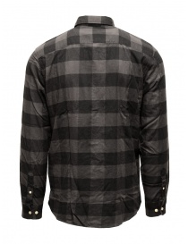 Selected Homme grey checked flannel shirt