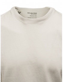 Selected Homme white t-shirt in organic cotton price