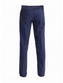 Selected Homme blue trousers in linen blend