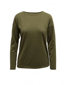 Ma'ry'ya military green long-sleeved T-shirt online