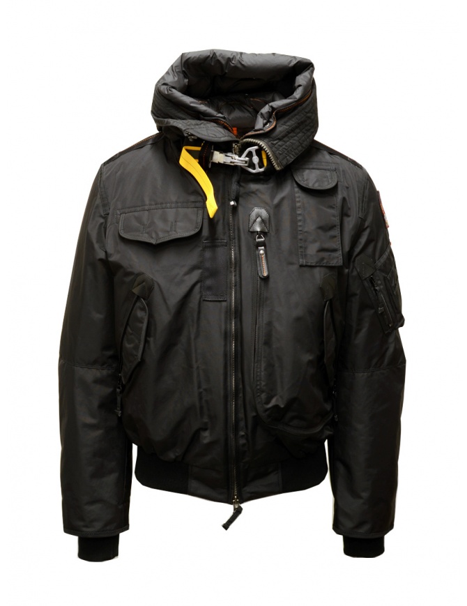 Parajumpers Gobi men's black down bomber jacket PMJCKMA01 GOBI BLACK 541 mens jackets online shopping