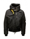 Parajumpers Gobi men's black down bomber jacket buy online PMJCKMA01 GOBI BLACK 541