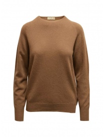 Ma'ry'ya camel-colored merino wool and cashmere sweater online