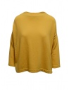 Ma'ry'ya boxy sweater in yellow merino wool and cashmere buy online YHK010 9 YELLOW