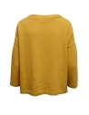 Ma'ry'ya boxy sweater in yellow merino wool and cashmere shop online women s knitwear