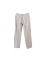 Label Under Construction light beige linen pants buy online 11FMPN12CO73ARG11/00