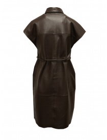 Selected Femme brown leather dress