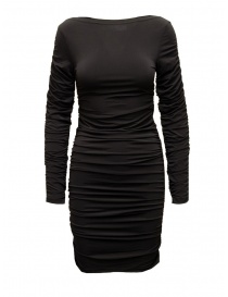 Selected Femme abito arricciato nero online