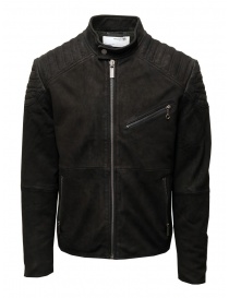 Selected Homme bomber in suede nero online