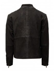 Selected Homme bomber jacket in black suede