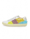 Leather Crown Giudecca colored low sneakers with studs WLC149 GIUDECCA price