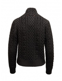 Parajumpers Giulia black Aran turtleneck sweater price