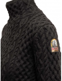 Parajumpers Giulia black Aran turtleneck sweater women s knitwear buy online