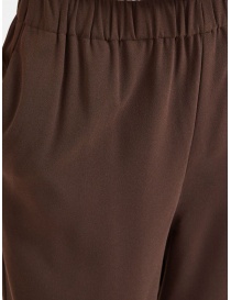 Selected Femme Java wide brown trousers price