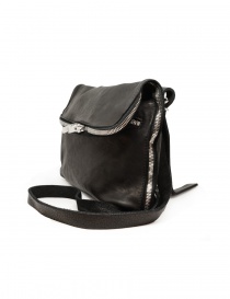 Guidi M100 black horse leather shoulder bag price