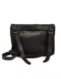 Guidi M100 black horse leather shoulder bag