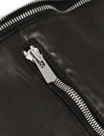Guidi M100 black horse leather shoulder bag buy online price