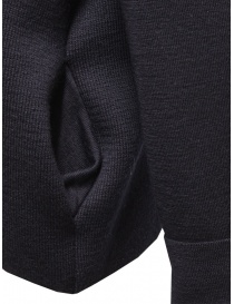 Ma'ry'ya navy merino wool cardigan with zip womens cardigans buy online