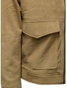 Selected Homme ochre suede jacket with zip 16086882 COGNAC buy online