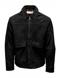Selected Homme black suede jacket online