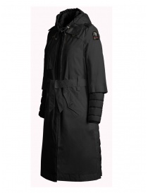 Parajumpers Ronney black padded trench coat price