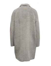 Maison Lener Constante light grey midi coat