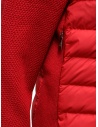 Parajumpers Nina piumino con maniche a maglia rosso prezzo PWHYBKR34 NINA UNIQUE RED 205shop online