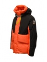 Parajumpers Ronin black and orange down jacket price PMJCKFO01 RONIN BLACK-CARROT shop online