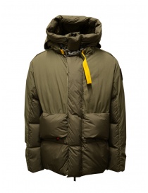 Mens jackets online: Parajumpers Ronin green down jacket