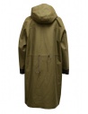 Monobi long military green waterproof parka shop online womens jackets