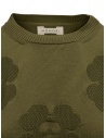 Monobi military green sweater with 3D flowers 11659509 F 31942 FOREST buy online