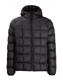 Mens jackets online: Monobi Matt 7D lightweight matte black down jacket