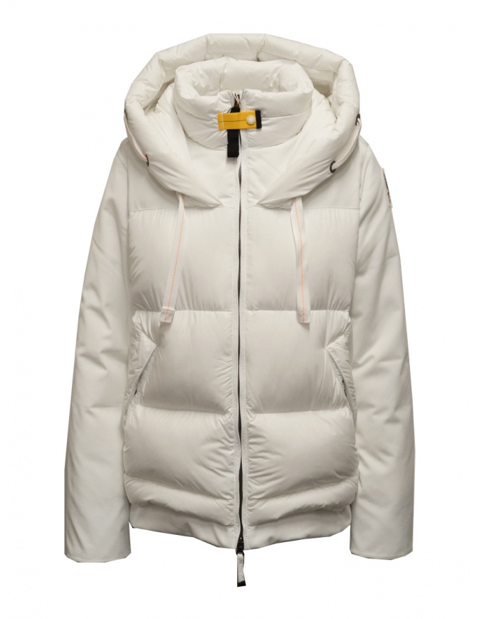 Parajumpers Peppi white down jacket with rayon sleeves PWPUFSI31 PEPPI OFF-WHITE 505