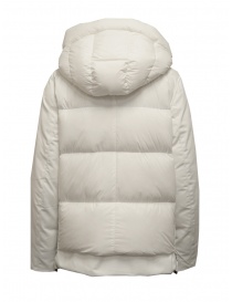 Parajumpers Peppi white down jacket with rayon sleeves