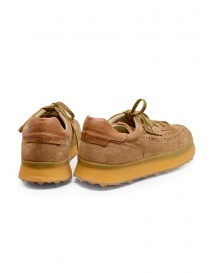 Shoto perforated shoes in light brown suede price