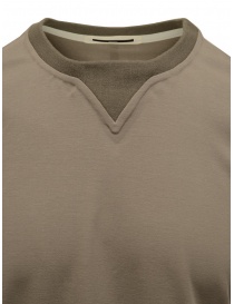 Monobi dove grey t-shirt with vertical band on the back price