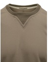 Monobi dove grey t-shirt with vertical band on the back 11808307 F 28088 GRAY MORN price