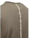 Monobi dove grey t-shirt with vertical band on the back 11808307 F 28088 GRAY MORN buy online