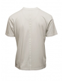 Monobi t-shirt bianca con termonastratura sulla schiena