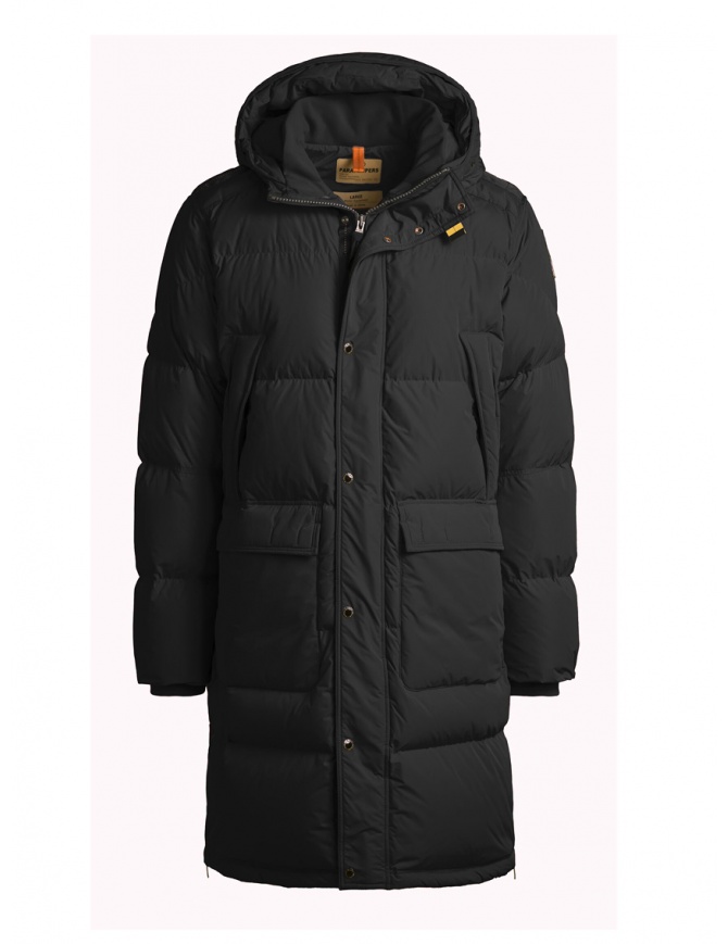 Black down jacket Parajumpers Long Bear PMPUFHF04 LONG BEAR BLACK 541 mens jackets online shopping