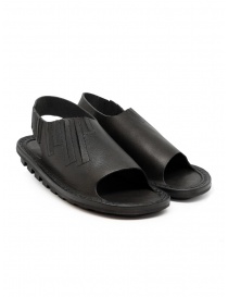 Womens shoes online: Trippen Rhythm sandals in black leather