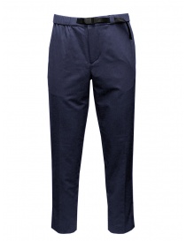 Pantaloni uomo online: Monobi pantaloni blu con cintura integrata