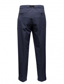 Monobi blue pants with integrated belt