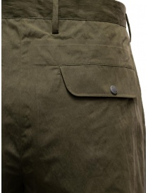 Monobi pantaloni casual da uomo verdi in tessuto tecnico pantaloni uomo acquista online