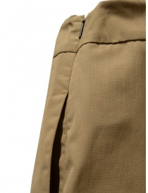 Monobi wide trousers in beige cordura womens trousers buy online